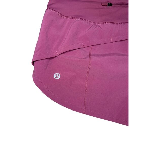 Lululemon Women’s 6 Speed Up Shorts 2.5” Plumful Lined Stretch Activewear - Picture 5 of 8